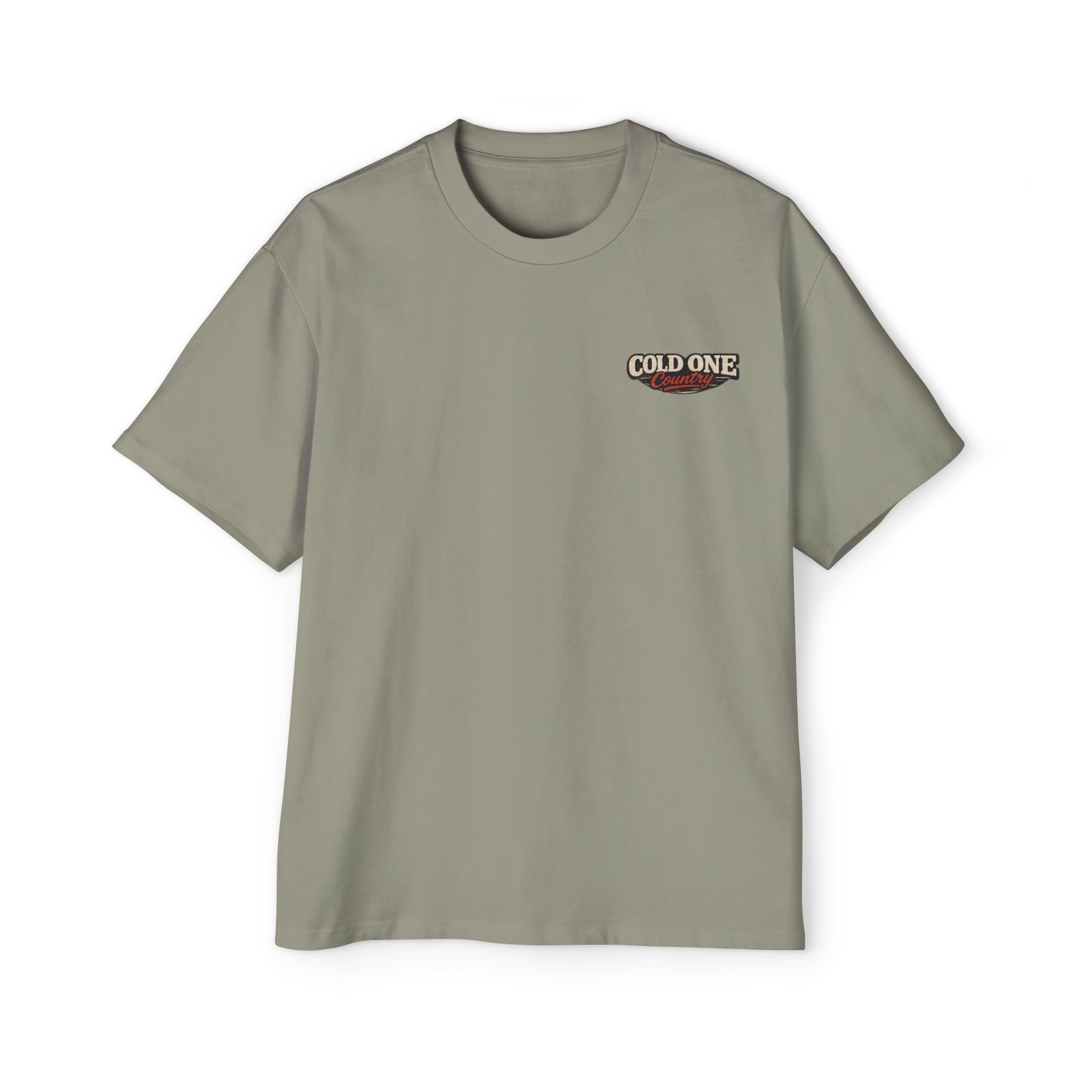 Cold One Country Tee — Men's Vintage Pickup & Beer Graphic T-Shirt
