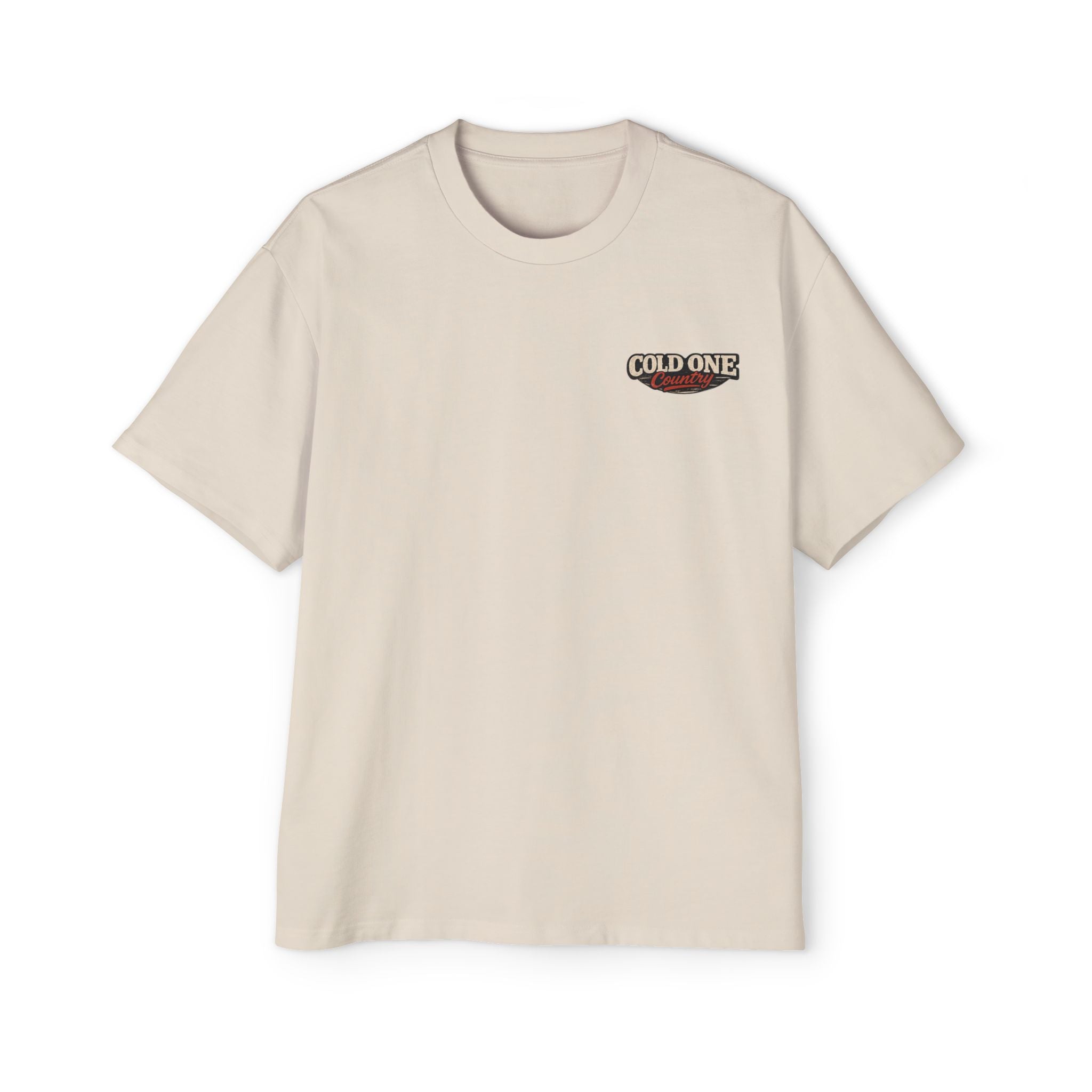 Cold One Country Tee — Men's Vintage Pickup & Beer Graphic T-Shirt