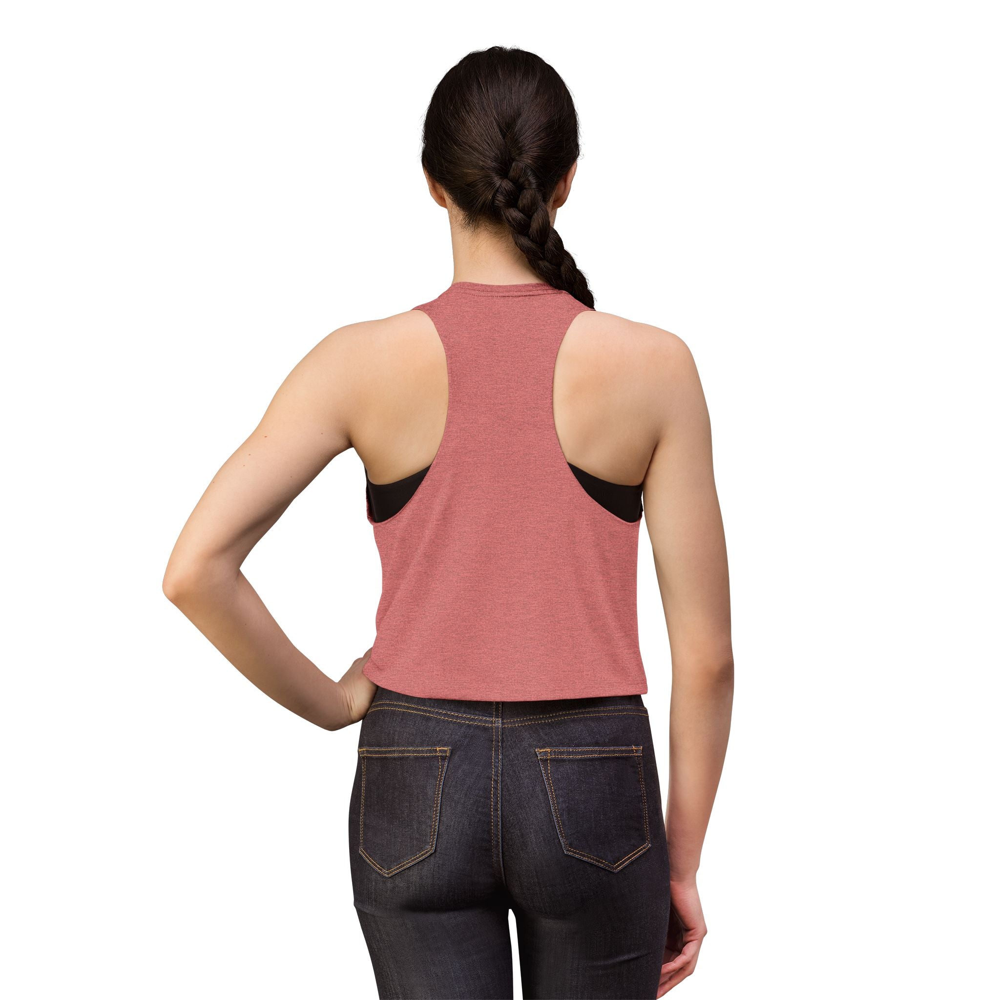 Cold Beer Cowgirl Women's Crop Top – Retro Country Graphic Tank