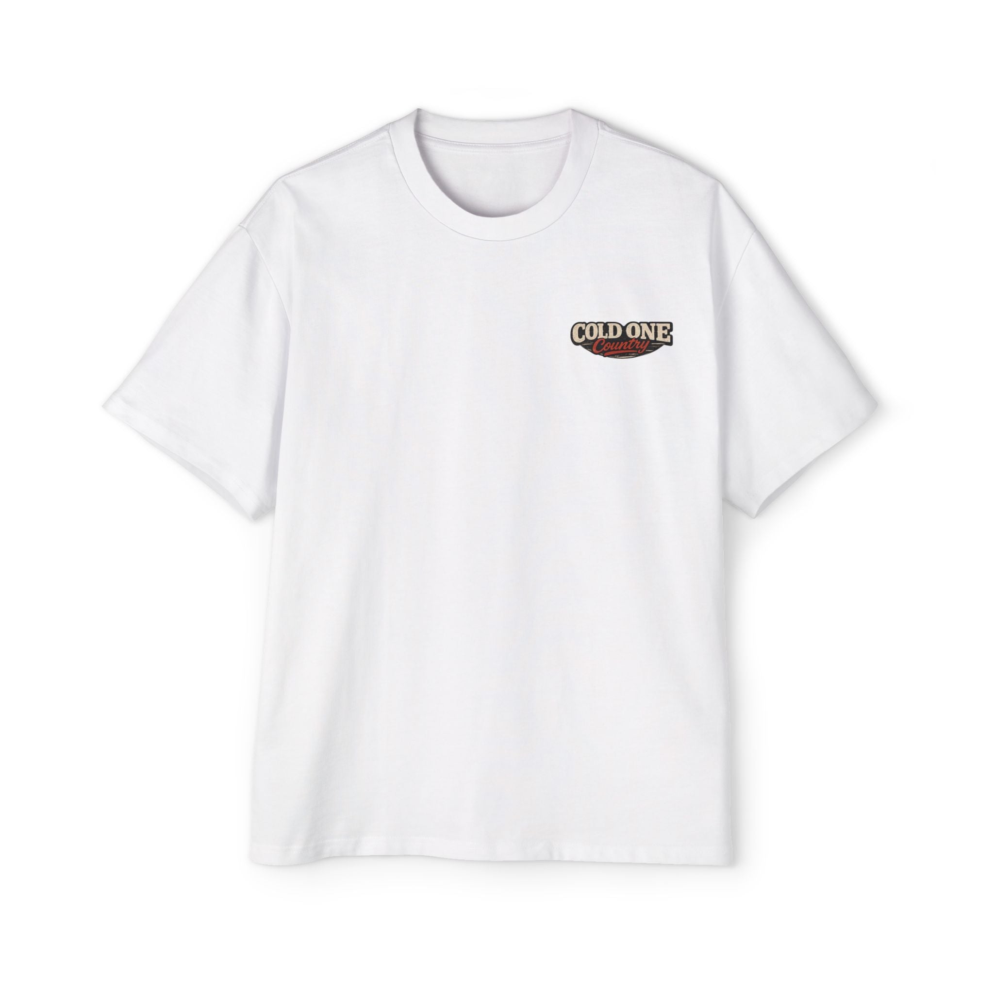 Cold One Country Tee — Men's Vintage Pickup & Beer Graphic T-Shirt