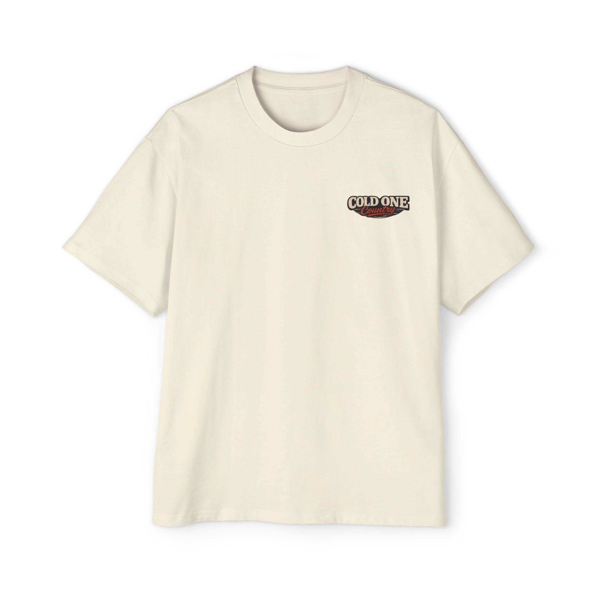 Cold One Country Tee — Men's Vintage Pickup & Beer Graphic T-Shirt